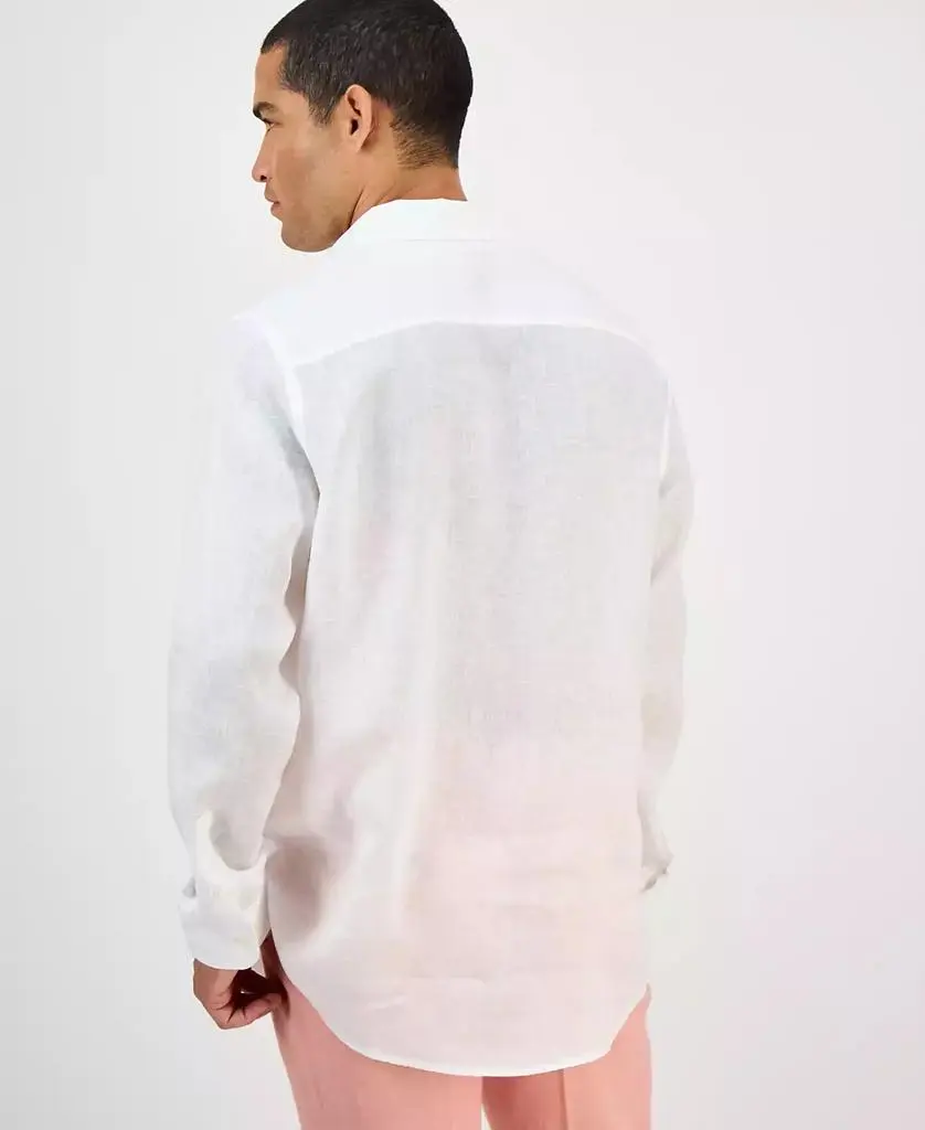 Club Room Men's 100% Linen Shirt, Created for Macy's 2