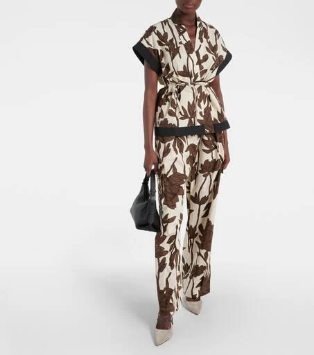 Brunello Cucinelli Floral cotton shirt 2