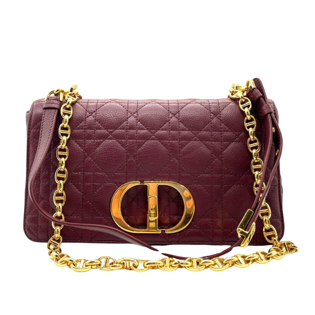 Dior Dior Dior Caro  Leather Shoulder Bag (Pre-Owned) 1