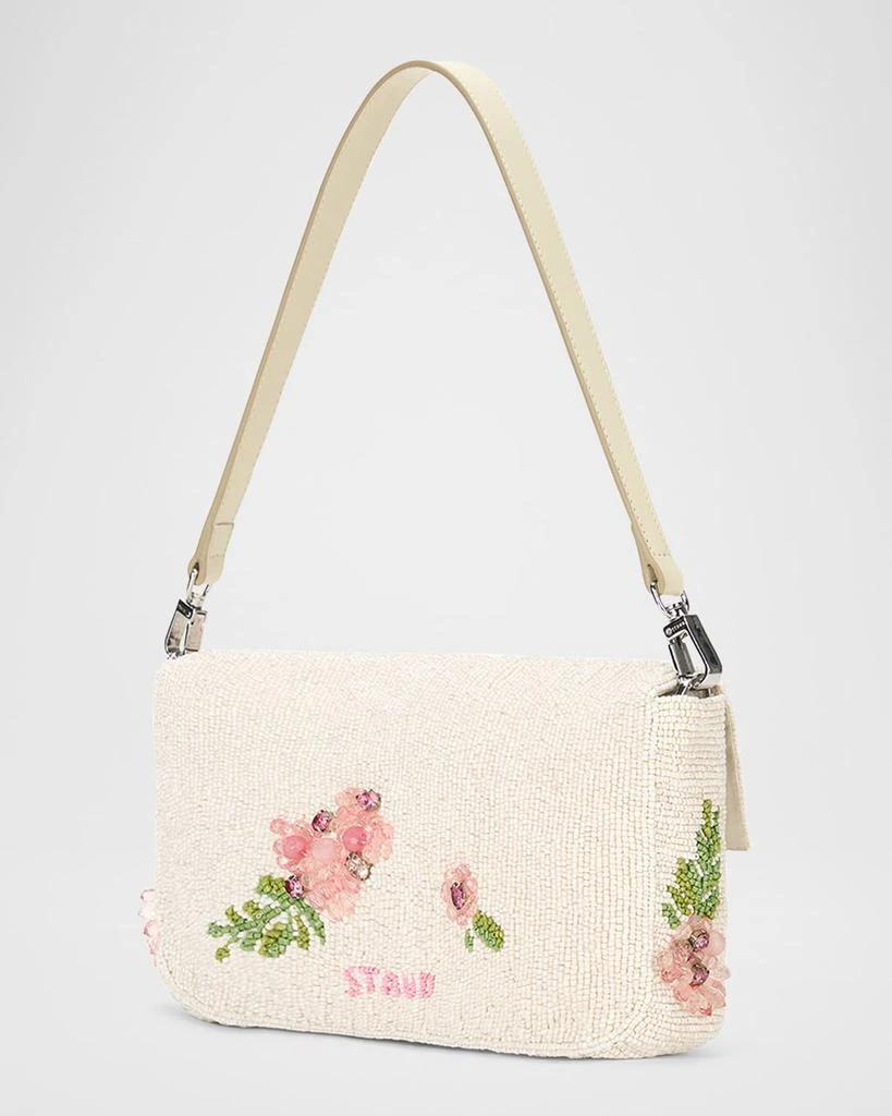 Staud Timmy Floral Beaded Shoulder Bag 2