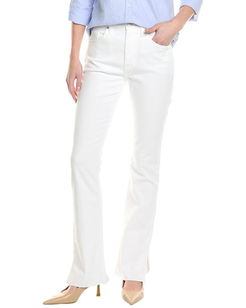 Hudson Barbara High-Rise White Baby Boot Jean