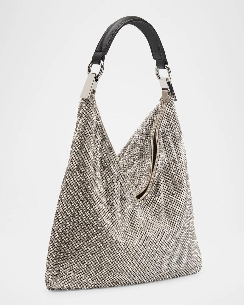 BENEDETTA BRUZZICHES Bella Ciao Crystal Mesh Shoulder Bag 3