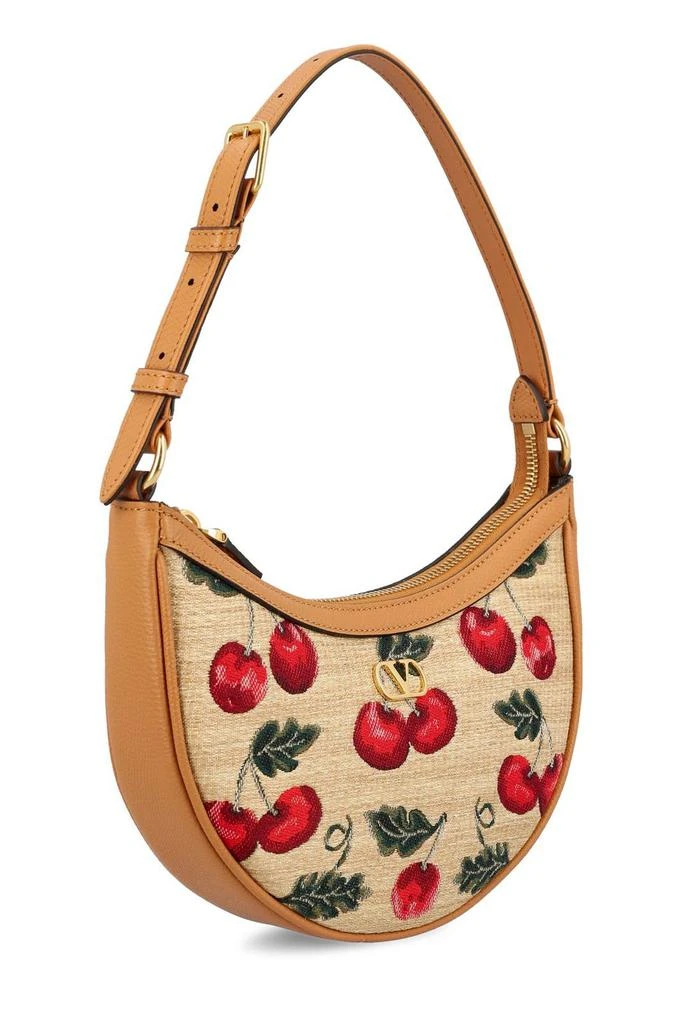 Valentino Valentino VLogo Plaque Zip-Up Tote Bag 2