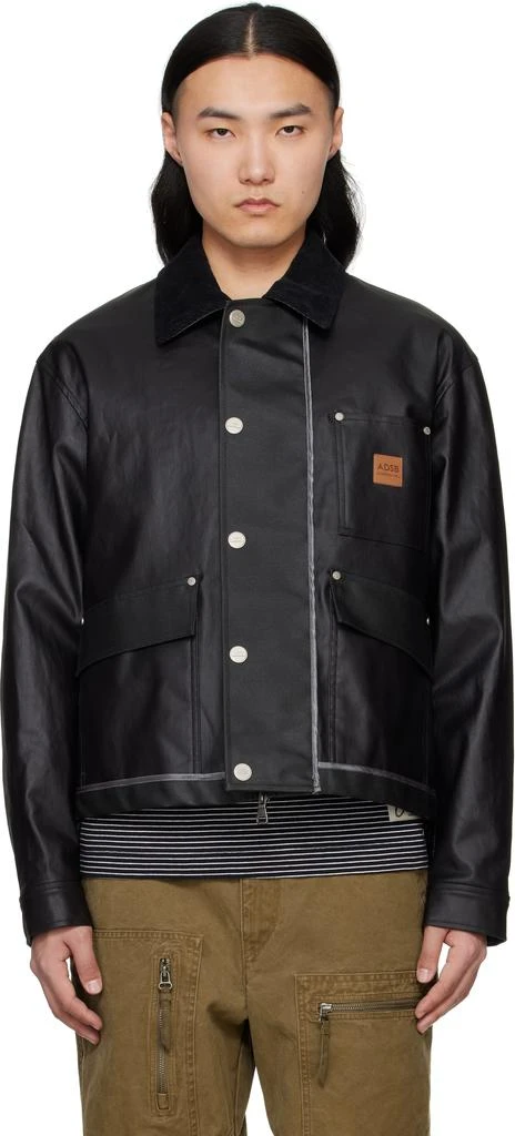 ANDERSSON BELL Black Dawoori Inside Out Jacket 1