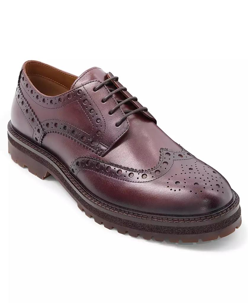 Anthony Veer Men's Prescott Wingtip Derby Round Toe Shoes