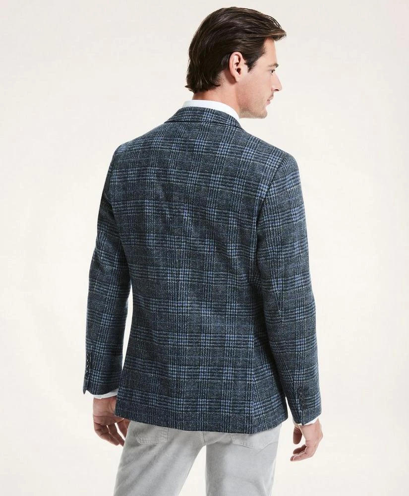 Brooks Brothers Milano Fit Plaid Knit Sport Coat 4