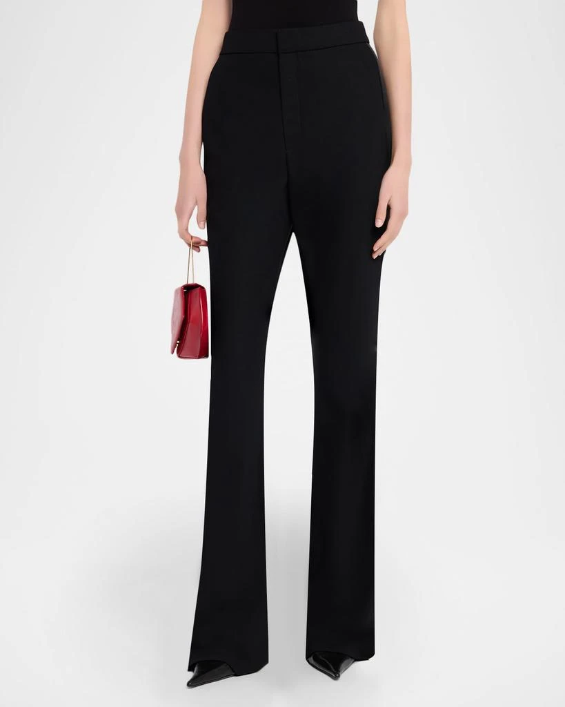 A.L.C. Sophie II Wool-Blend Flare Pants 4