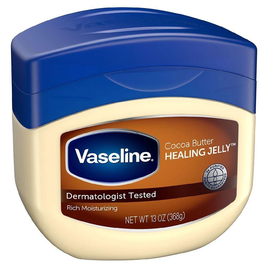 Vaseline Healing Jelly for Dry Skin Cocoa Butter Moisturizer 5