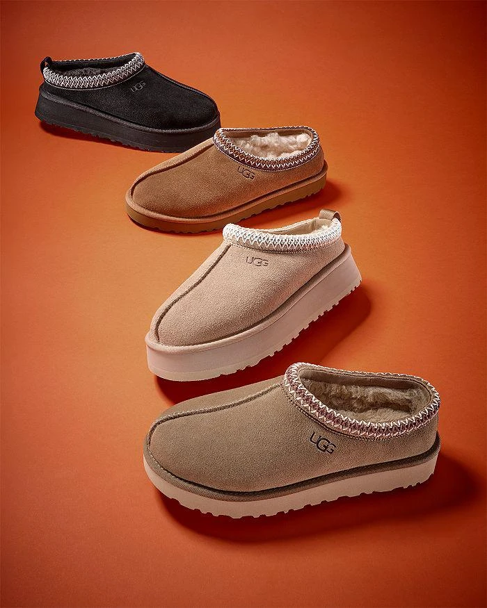 UGG Men's Tasman II Suede & Shearling Slippers 9