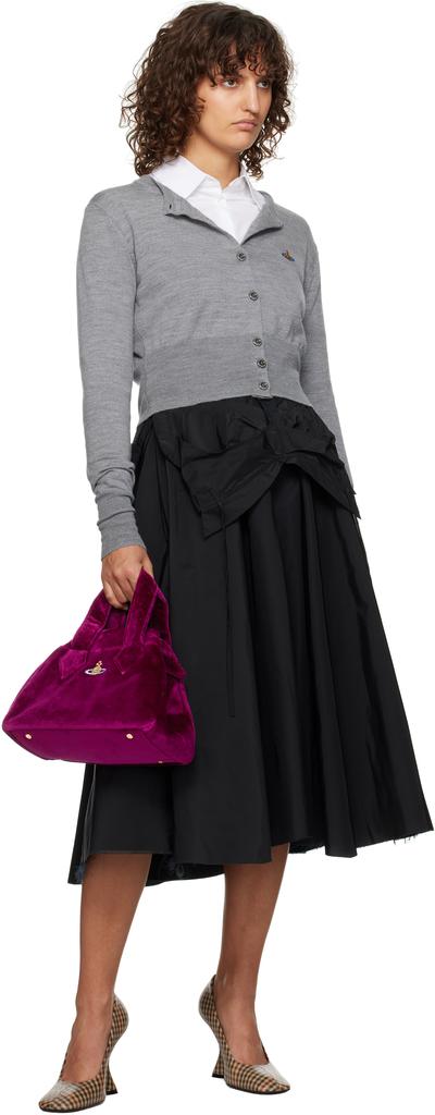 Vivienne Westwood Purple Medium Yasmine Bag - Tote Bags