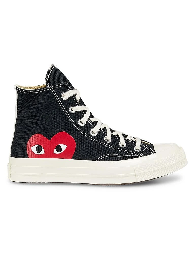 Comme des Garcons CdG PLAY x Converse Women's Chuck Taylor All Star Peek-A-Boo High-Top Sneakers 1