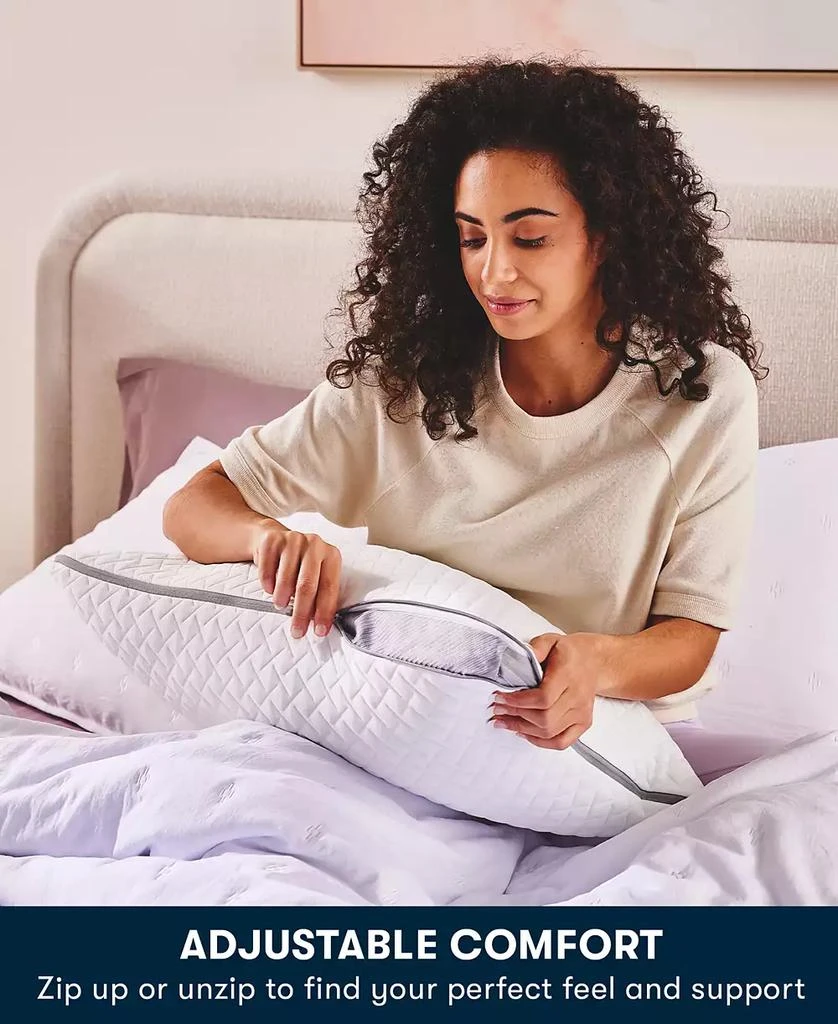 Serta Layered Luxury Gel Memory Foam Pillow 4