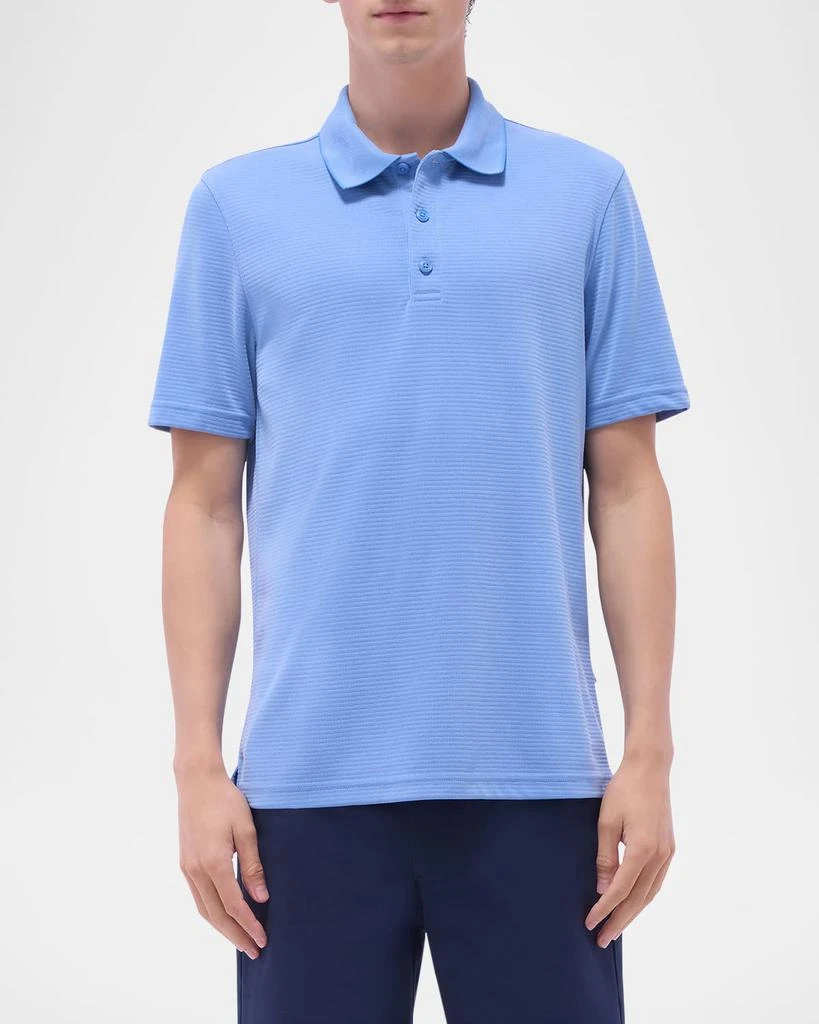 BUGATCHI Men's Ottoman Short-Sleeve Polo Shirt 4