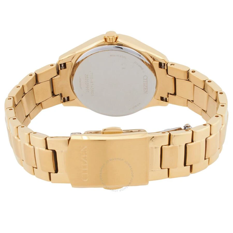Citizen Crystal Eco-Drive Champagne Dial Ladies Watch FE1147-79P 3
