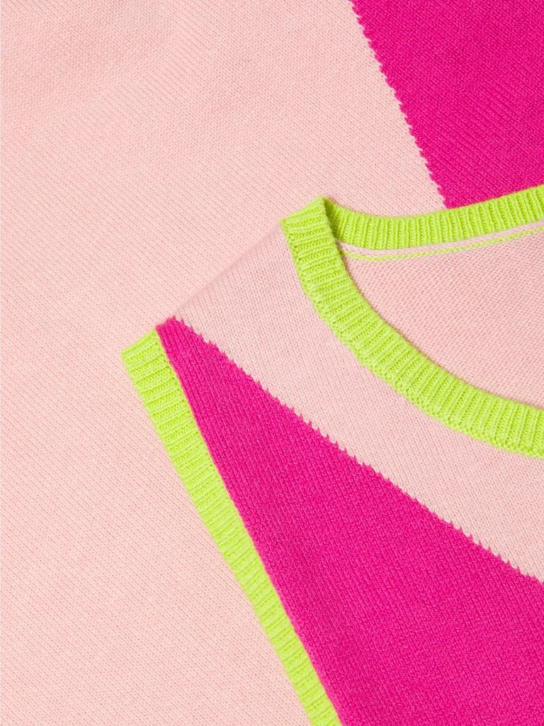 Victor Glemaud Colorblock Knit Maxi Dress 6
