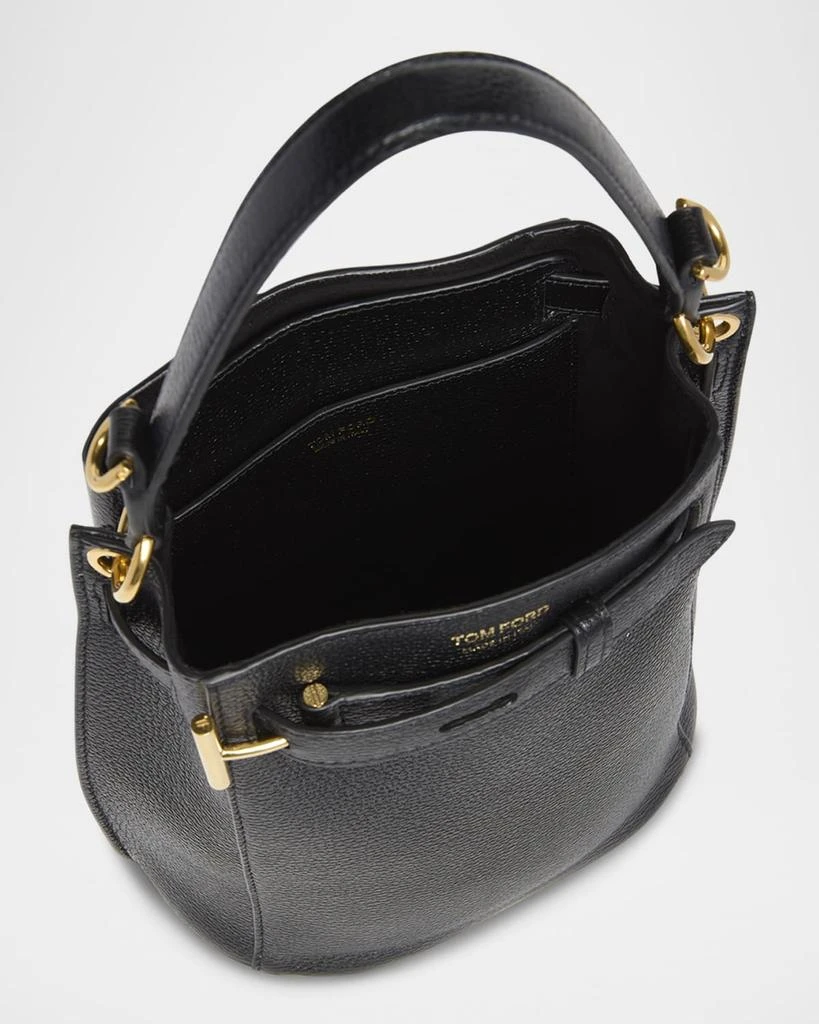 Tom Ford Audrey Mini Bucket Bag in Grain Leather 3