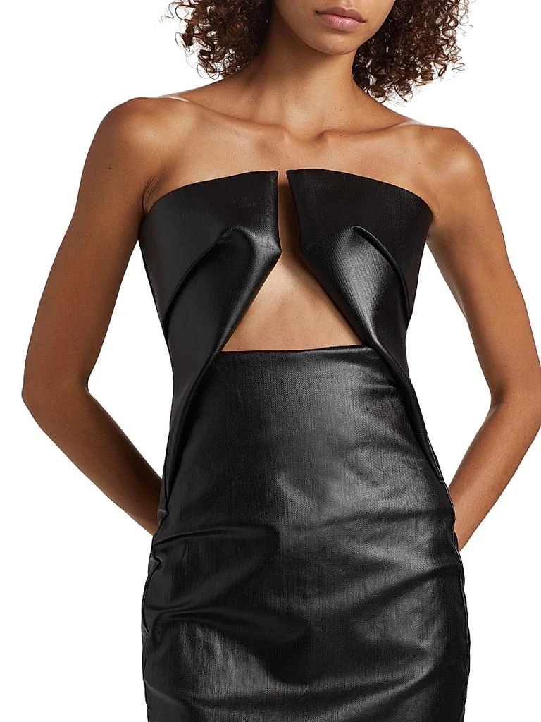 Rick Owens Coated Denim Prong Gown 6