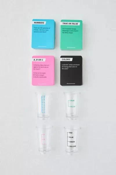 Urban Outfitters Pour Your Answer Trivia Drinking Party Game 2
