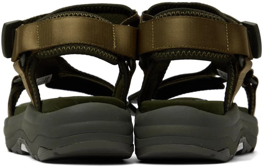 SUICOKE Khaki DEPA-Run Sandals 2