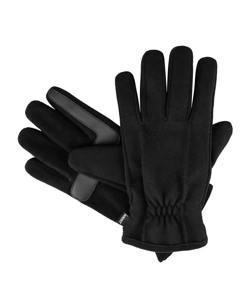 Isotoner Signature Men's Tech Stretch Fleece Palm Gloves 4