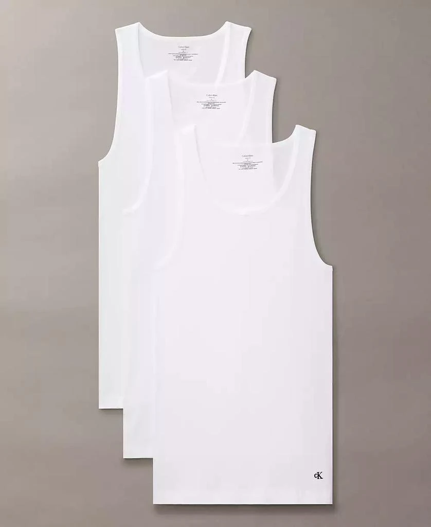 Calvin Klein Men's 3-Pack Cotton Classics Tank Tops 1