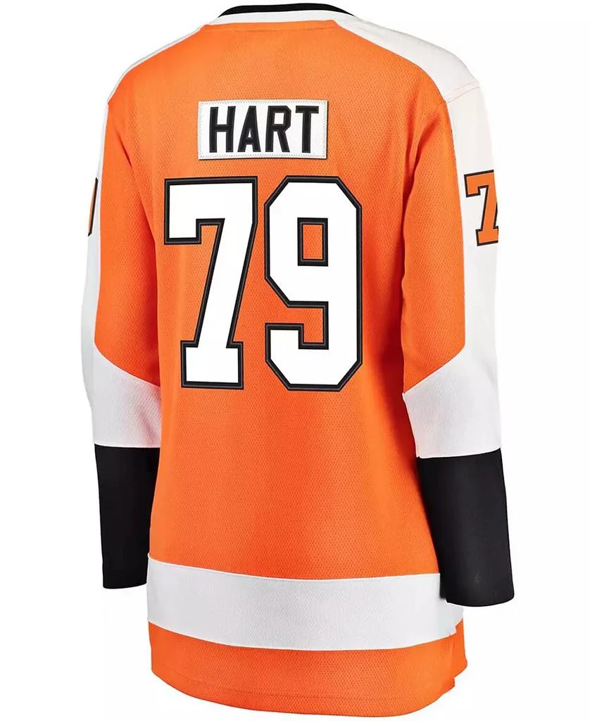 Fanatics Women's Carter Hart Philadelphia Flyers Orange Home Premier Breakaway Player Jersey 3