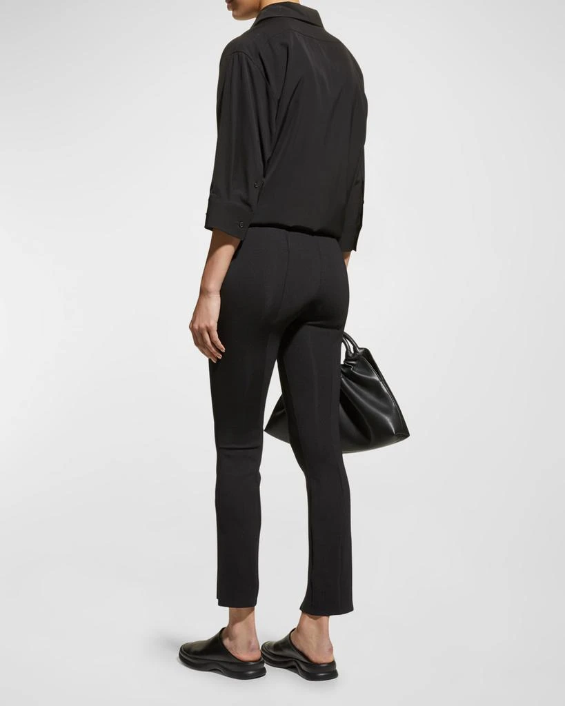 THE ROW Thilde Slit-Front Skinny Pants 4