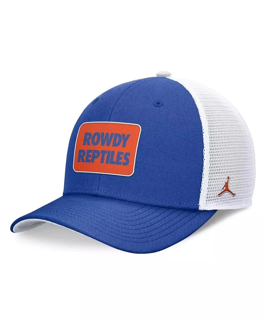 Jordan Men's Royal/White Florida Gators Local Rise Trucker Adjustable Hat 1