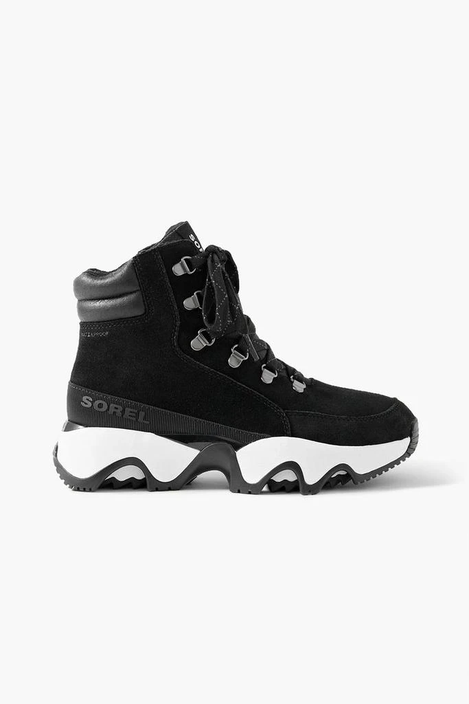 SOREL Kinetic Conquest suede and leather ankle boots 1