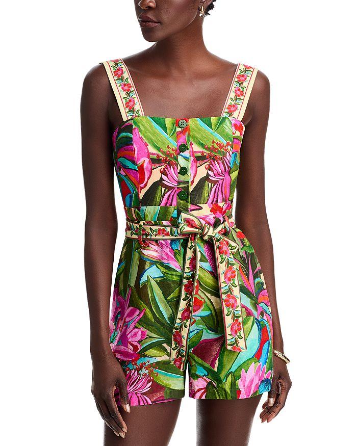 【送料込み】FARM Rio_Summer Fruit Scarf Romper FARM Rio Summer Fruit Scarf Romper | Shopbop