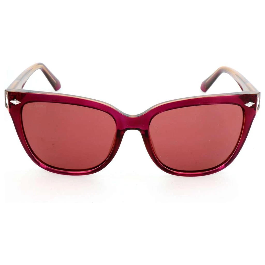 Swarovski Swarovski Women's Purple Cat-Eye Sunglasses 2