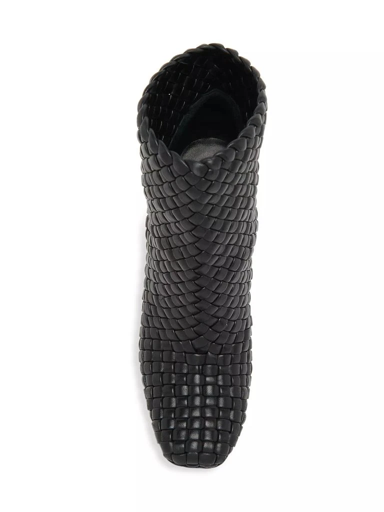 Bottega Veneta Woven Leather Ankle Boots 5