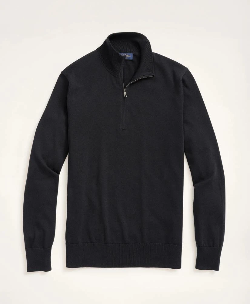Brooks Brothers Supima® Cotton Half-Zip Sweater 1