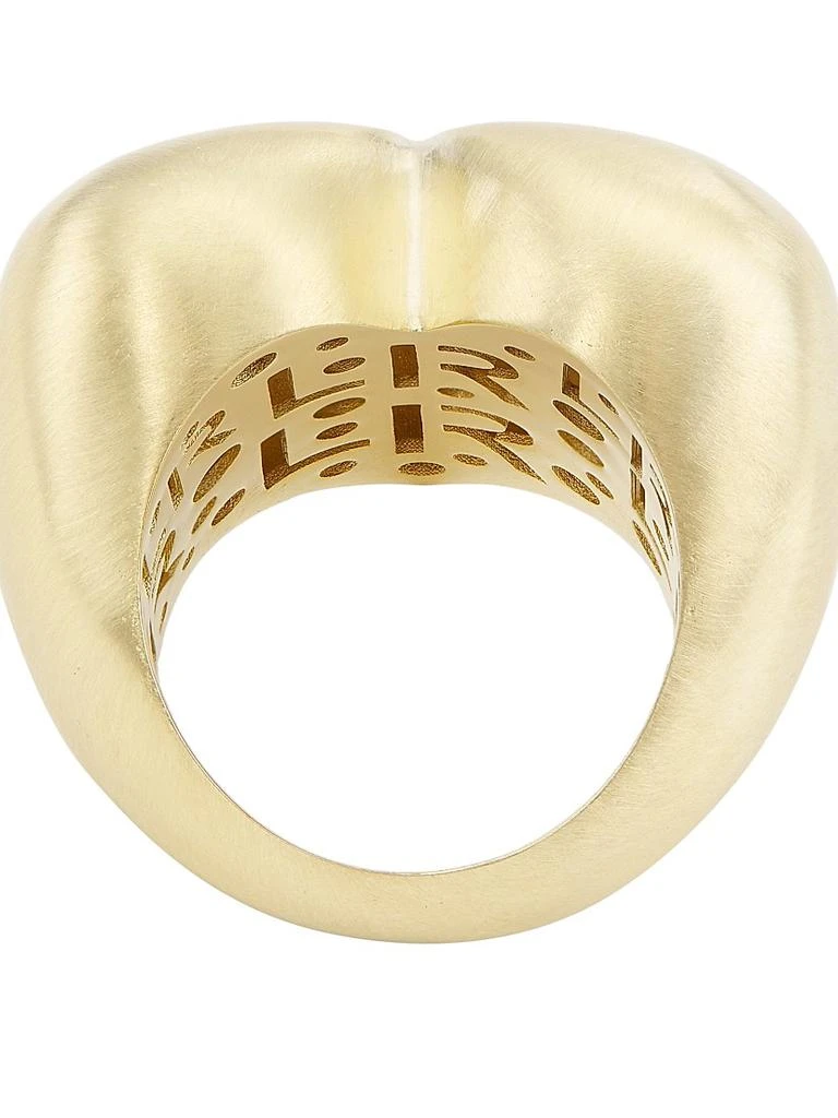Lauren Rubinski 14K Yellow Gold Heart Ring 3