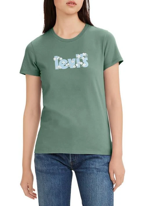 Levi's Riley Flower Poster Graphic T Shirt 1