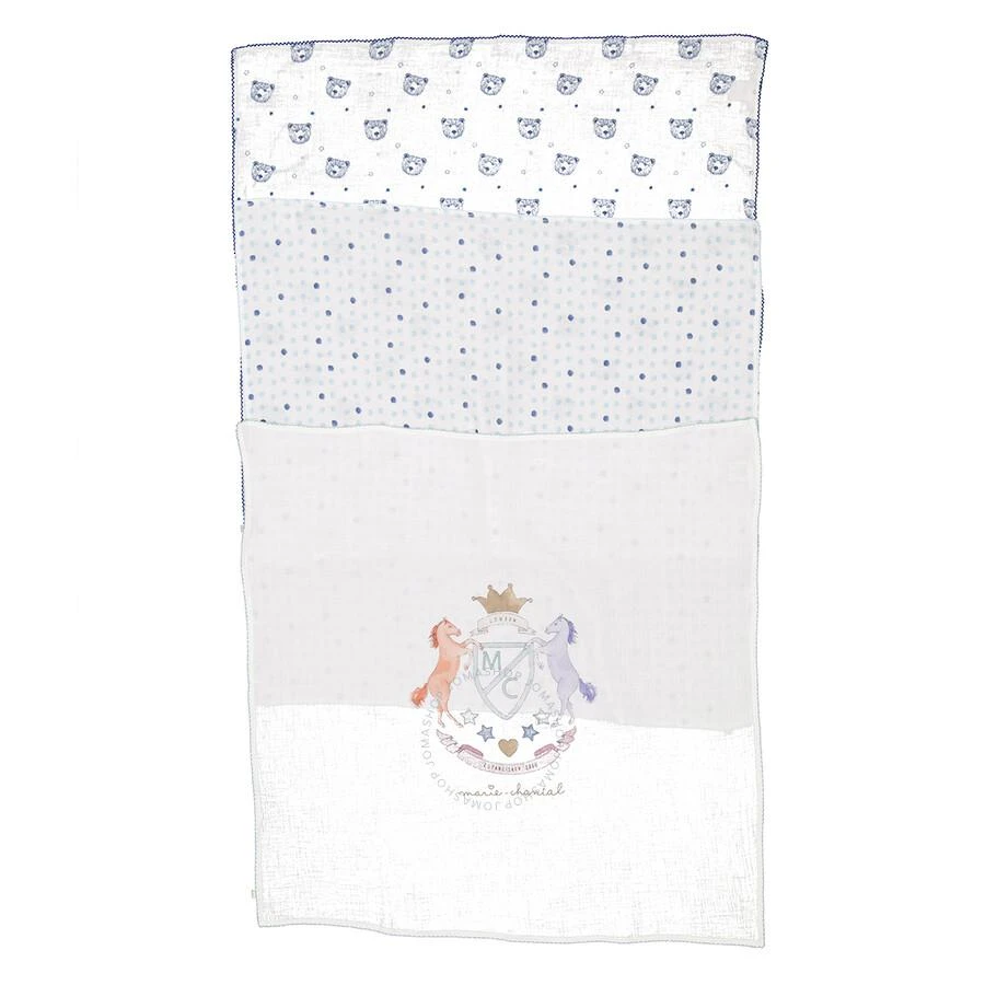 Marie Chantal Kids Graphic-Print Muslin Cloths 1