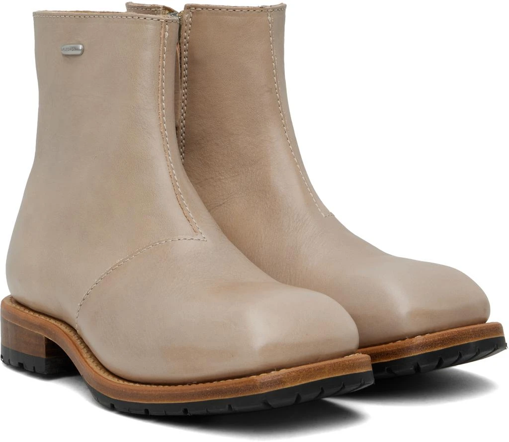Our Legacy Taupe Engine Boots 4
