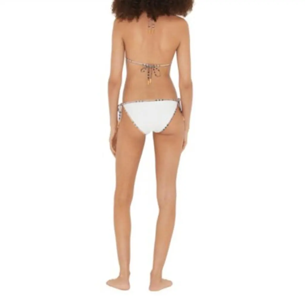 Burberry Check trim bikini 4