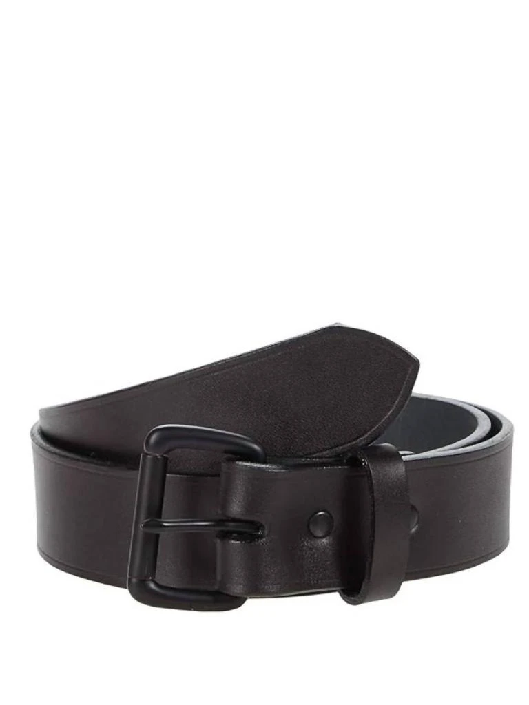 Filson Men's Leather Belt In Black/black 1