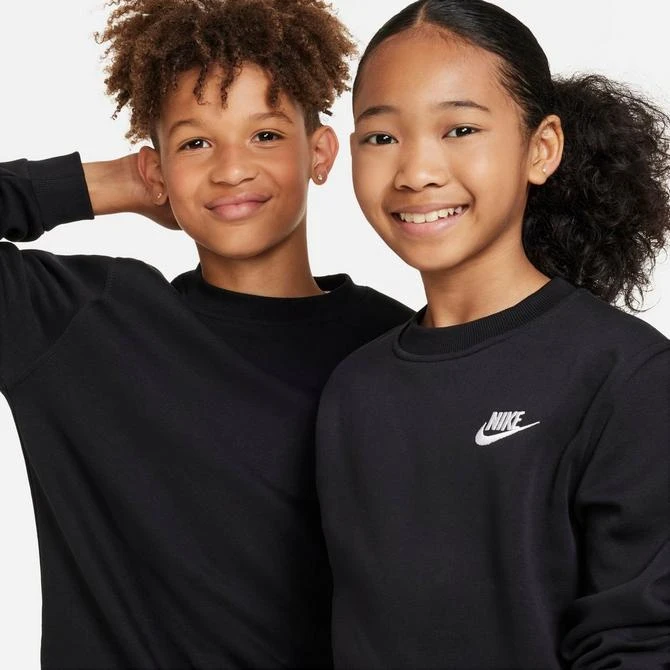 NIKE Kids' Nike Sportswear Club Fleece Sweatshirt 4