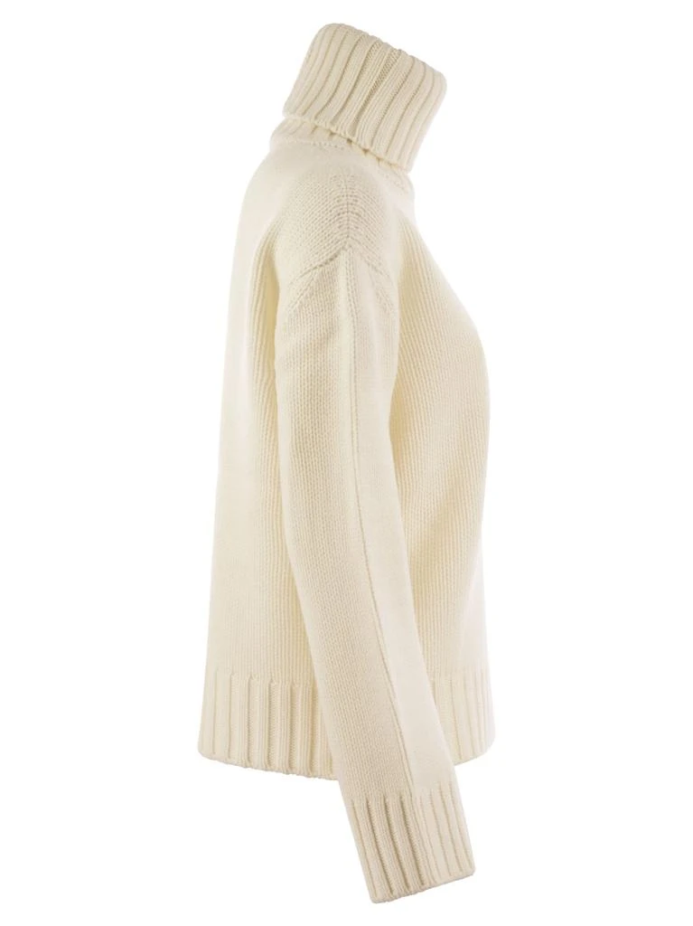 Fabiana Filippi Wool, Silk And Cashmere Blend Turtleneck Sweater 3