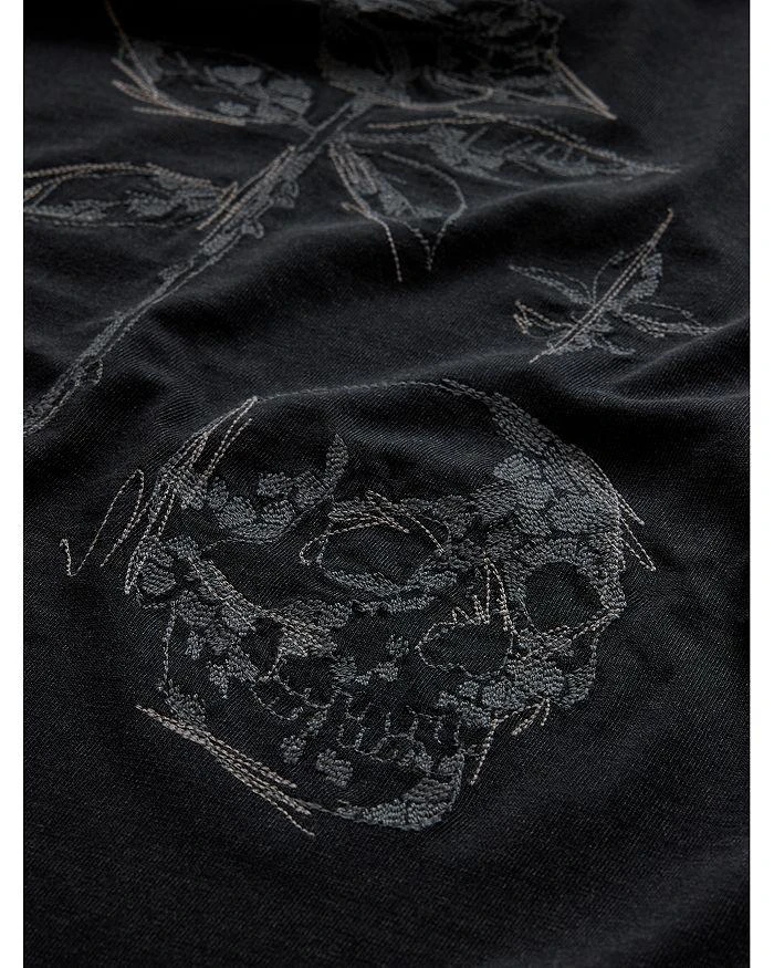 John Varvatos Rose & Skull Tee 6