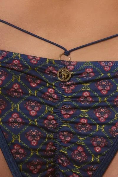 Bananhot Bananhot Annie Dark Royal Strappy Bikini Bottom 5