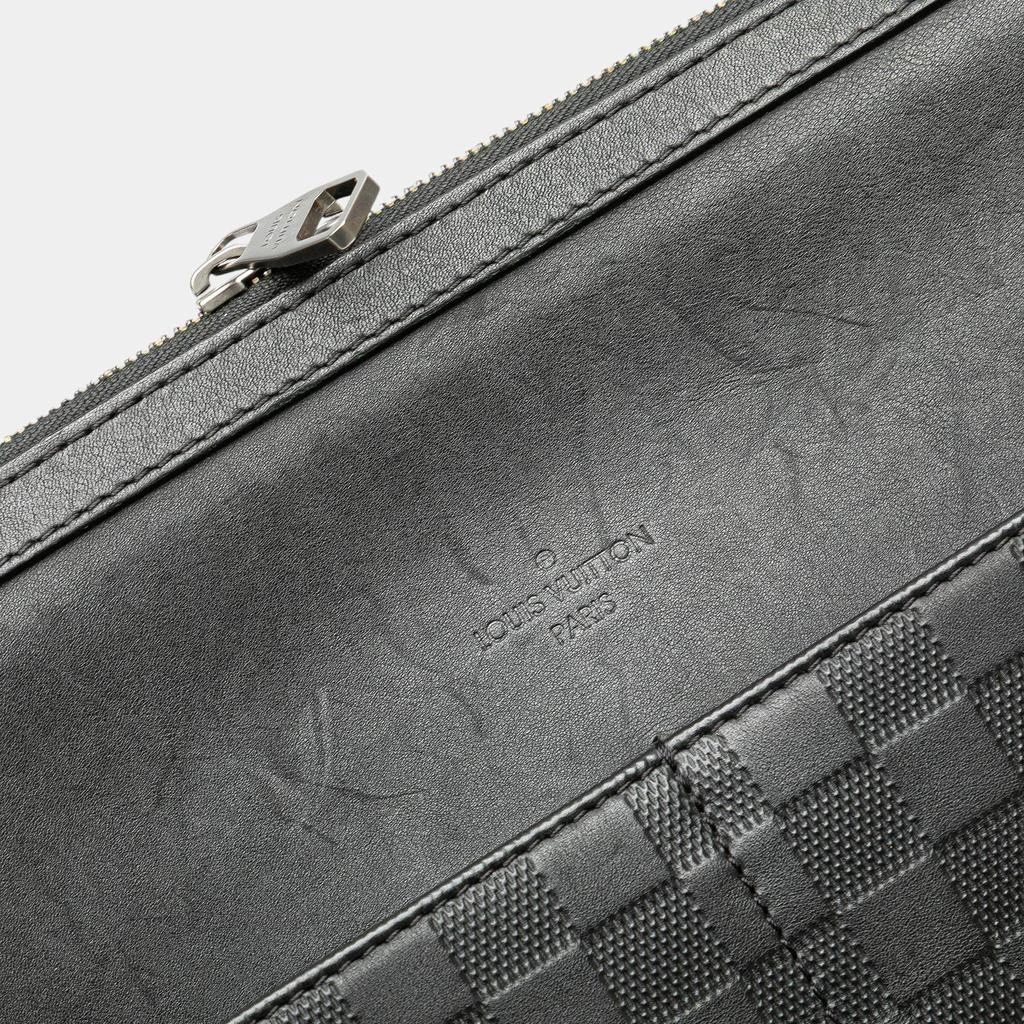 Louis Vuitton Louis Vuitton Black Damier Infini Calypso MM 8