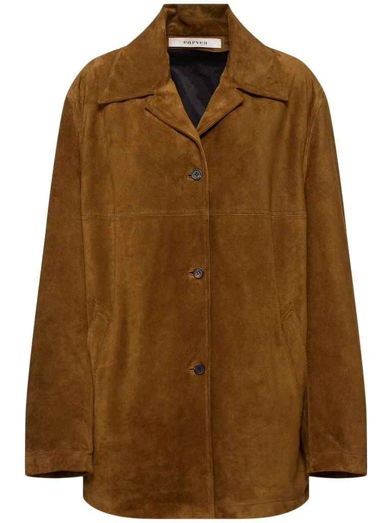Carven Suede Jacket 1