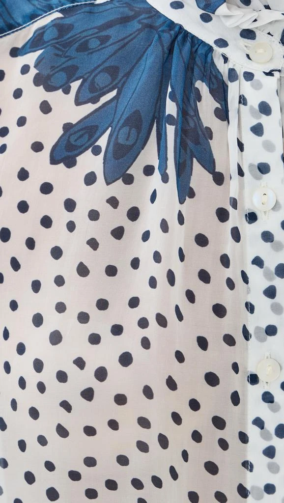 Alix of Bohemia Winn Indigo Dahlia Shirt 5