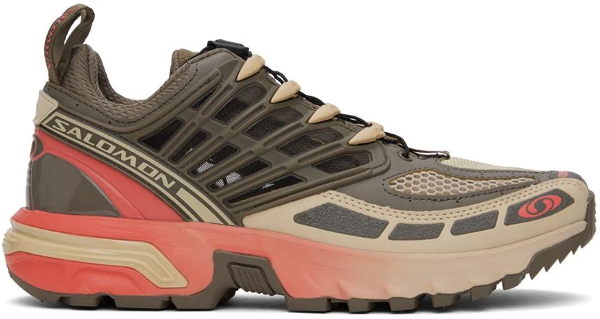 Salomon Taupe ACS Pro Sneakers 1