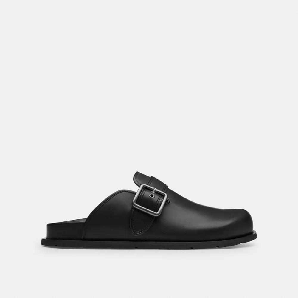 【COACH】☆お買い得☆超人気☆Clog Sandal In Signature Canvas Coach Clog Sandal In Signature Canvas