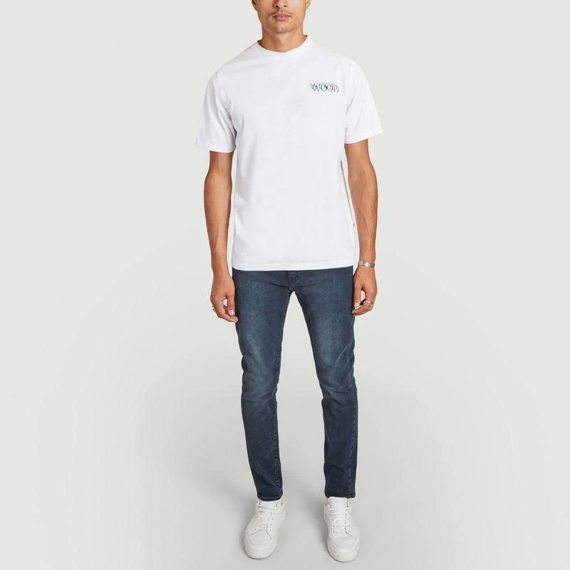 Wood Wood Sami graphic logo t-shirt White WOOD WOOD 4