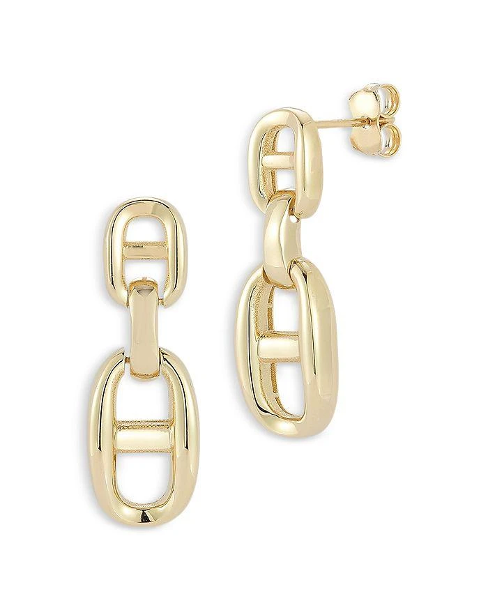 Bloomingdale
s Fine Collection Mariner Link Drop Earrings in 14K Yellow Gold
